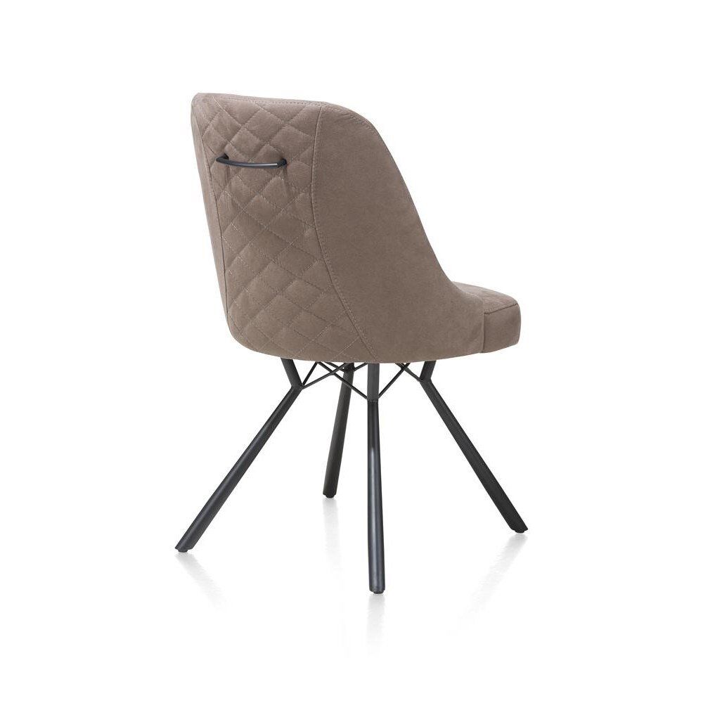Stoel kibo/rob 4-p/greep Eefje  29962TAU Taupe