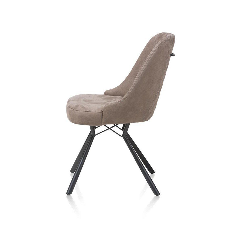 Stoel kibo/rob 4-p/greep Eefje  29962TAU Taupe