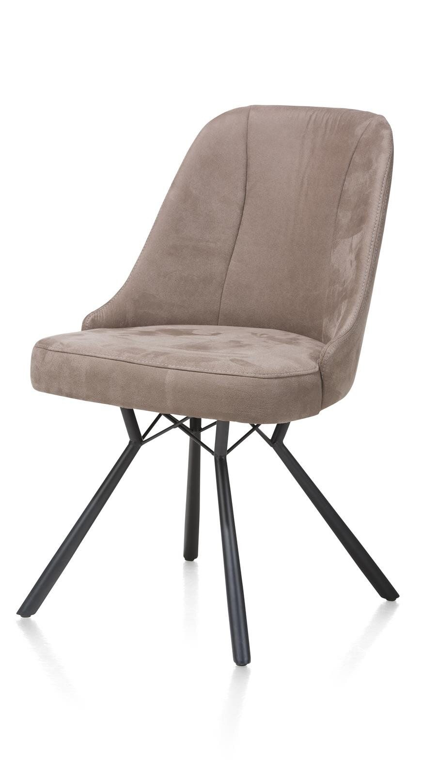 Stoel kibo/rob 4-p/greep Eefje  29962TAU Taupe